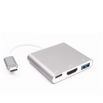 USB 3.1 TYPE-C to USB Female Digital AV Multiport Adapter for HDMI, 3.0, 3.1